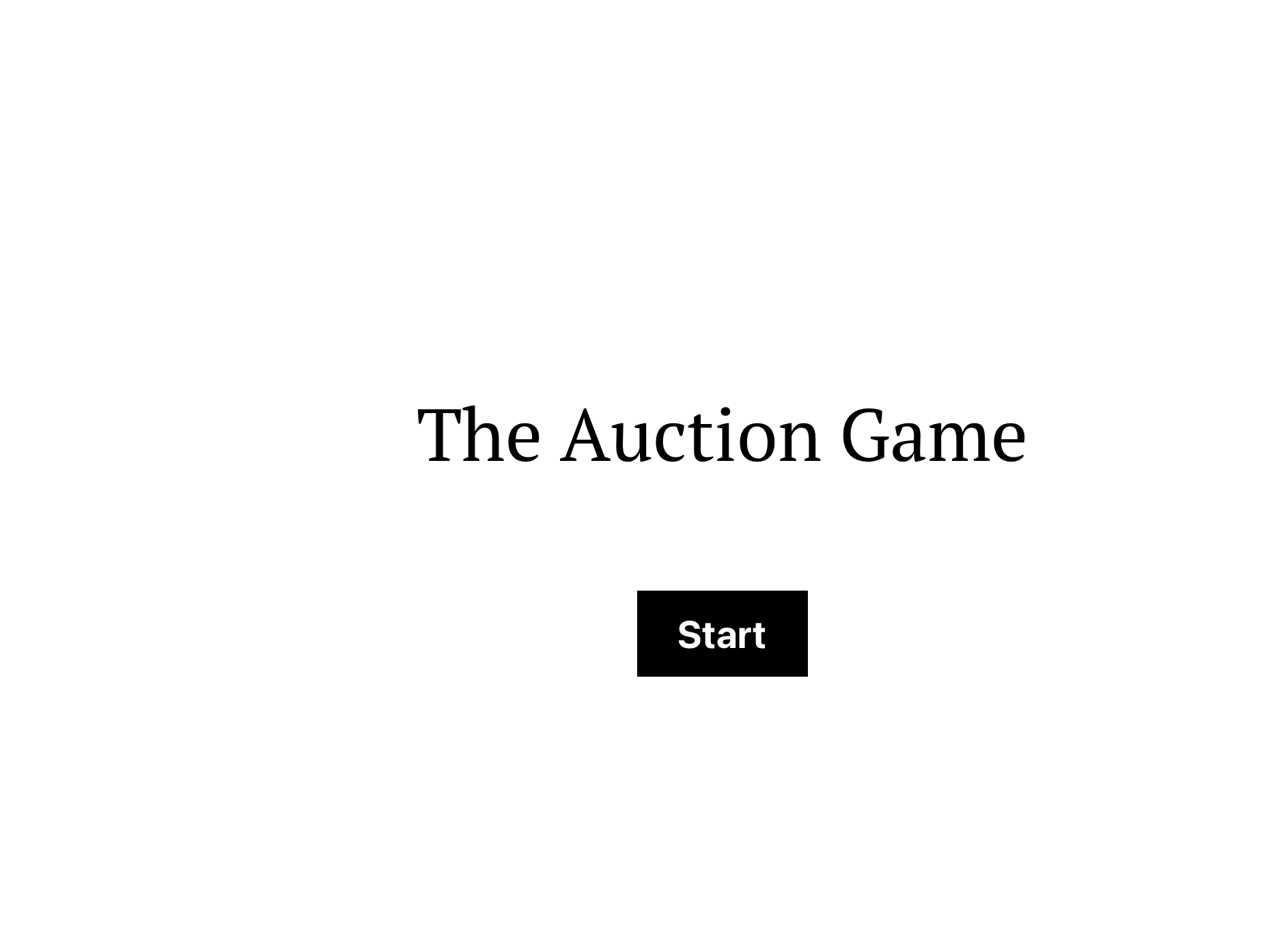 The-Auction-Game